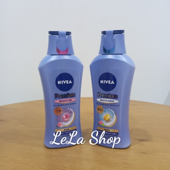 [HCM]SỮA DƯỠNG THỂ TRẮNG DA NIVEA PREMIUM Nhật Bản 190G