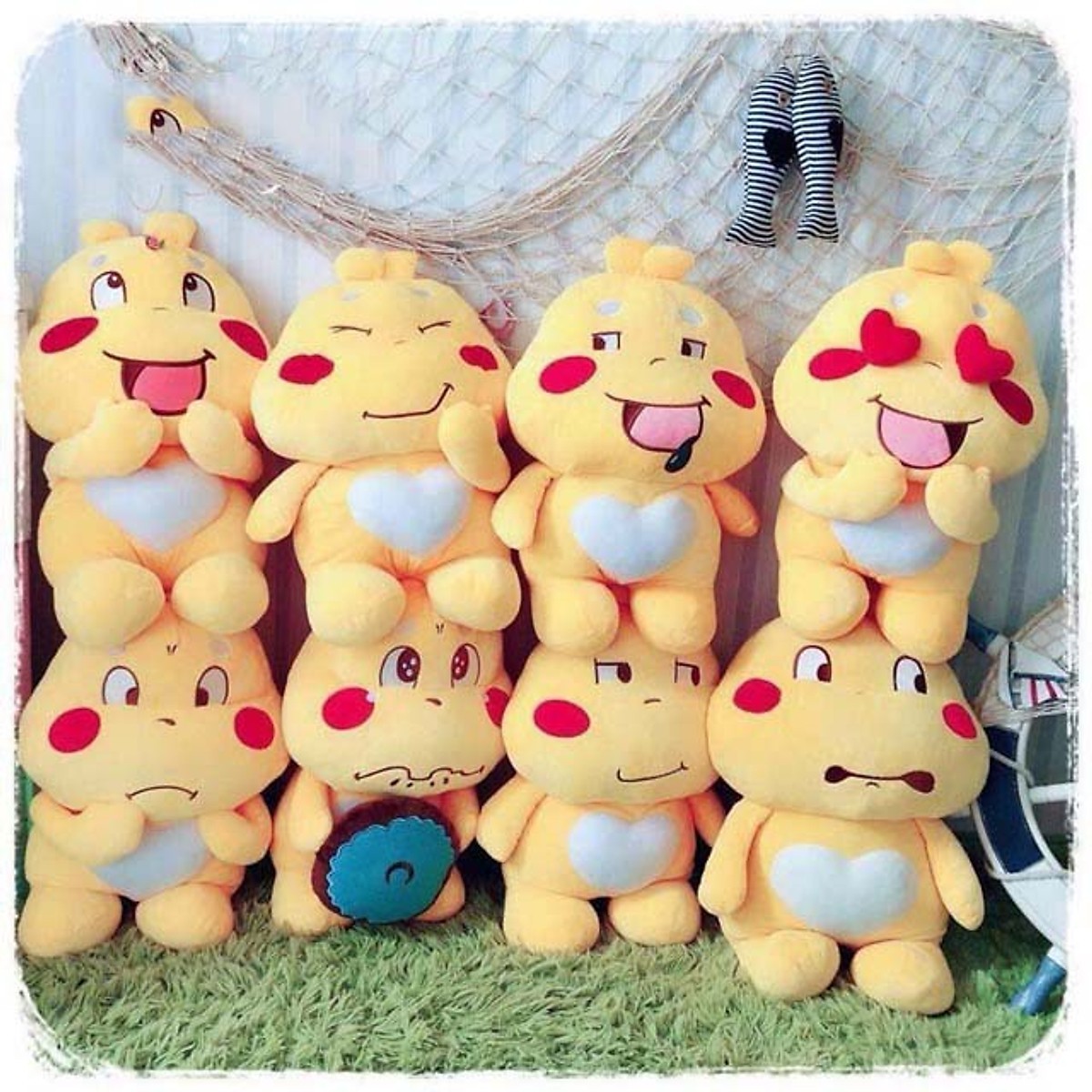 Thú Bông Qoobee Agapi ( Giao Ngẫu Nhiên)  27Cm - Gaubong04