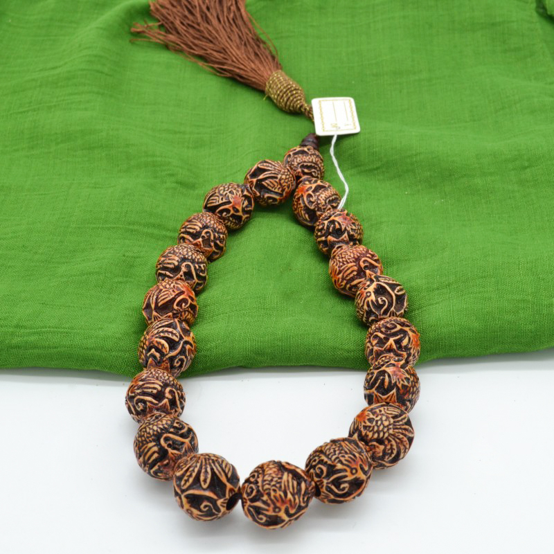 Tràng hạt niệm phật kim cang cầm tay họa tiết rồng phượng