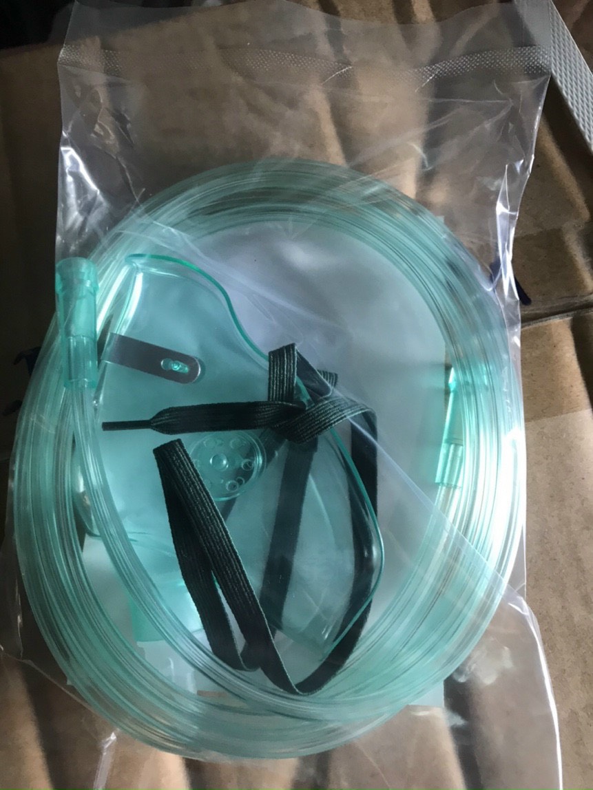 Mặt nạ thở oxy, mask thở oxy greetmed