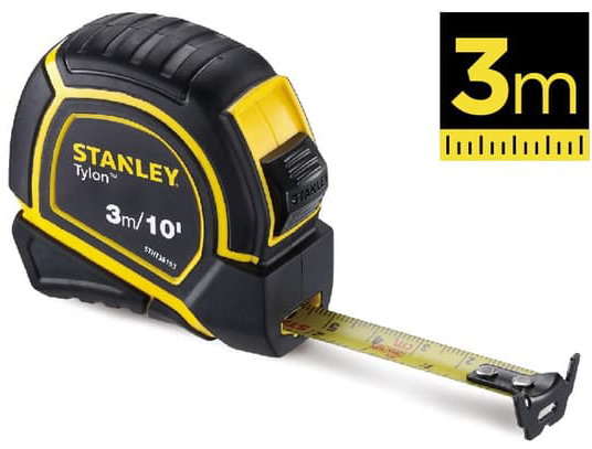 3mx13mm thước cuộn thép tylon stanley stht36193