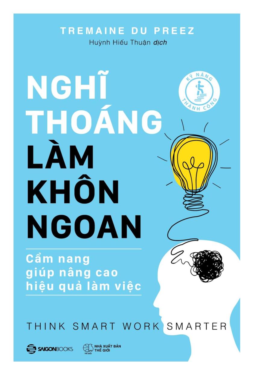Fahasa - Nghĩ Thoáng - Làm Khôn Ngoan