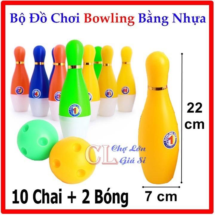 Bộ Đồ Chơi Bowling Nhiều Màu Sắc - Bộ Đồ Chơi Vận Động Cho Bé Vui Khỏe Mạnh