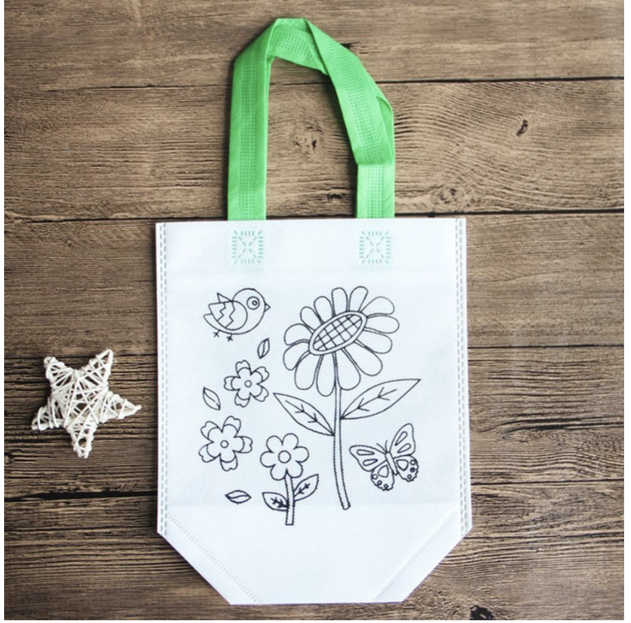 [HCM]Túi vải không dệt cho bé và các bạn nữ yêu thích thủ công sáng tạo