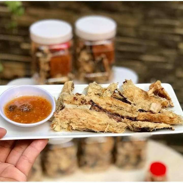 1 hủ khô cá đuối mắm me - 360gr - ngon xuất sắc