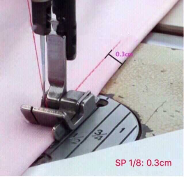 Chân vịt diễu chân vịt mí máy công nghiệp SP18 sắt
