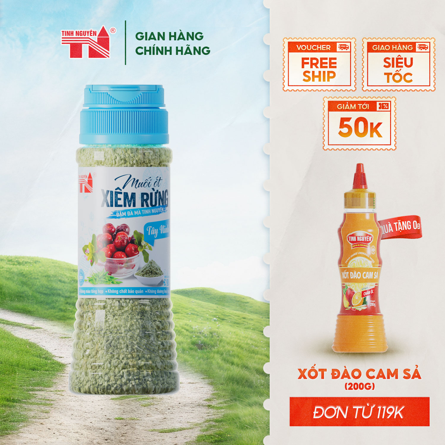 Muối Ớt Xiêm Rừng Tây Ninh Tinh Nguyên