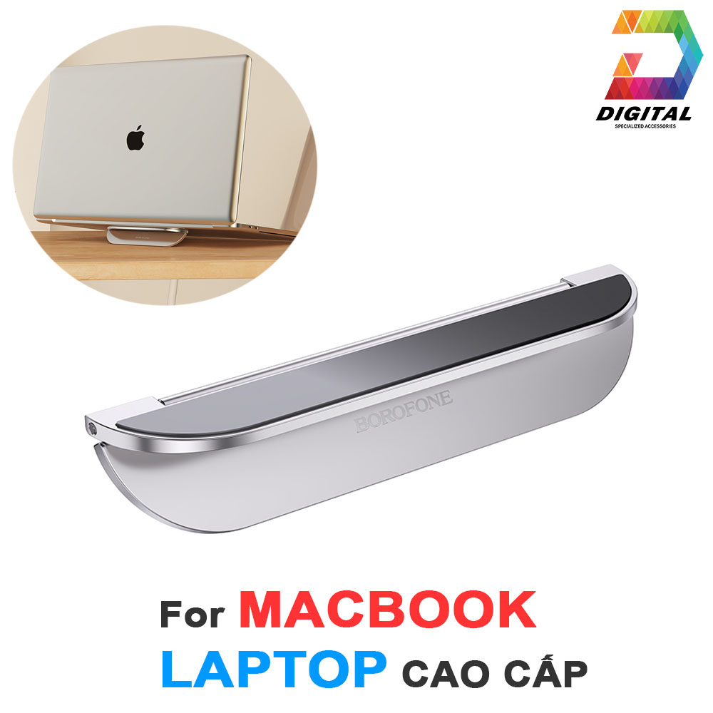 Giá Đỡ Tản Nhiệt Macbook, Laptop Borofone BH46 Cao Cấp Gọn Nhẹ