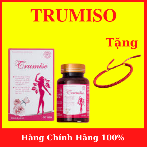[Tặng Vòng Tay] TRUMISO - Tăng Vòng 1- Hỗ trợ tăng cường nội tiết tố nữ, hỗ trợ cải thiện các biểu hiện do suy giảm nội tiết tố nữ- AN001
