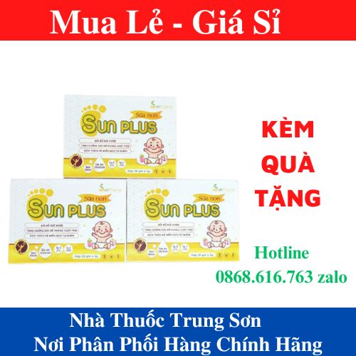 [CHÍNH HÃNG - HOÀN TIỀN]Sữa non Sun Plus là dòng sữa dành cho trẻ em