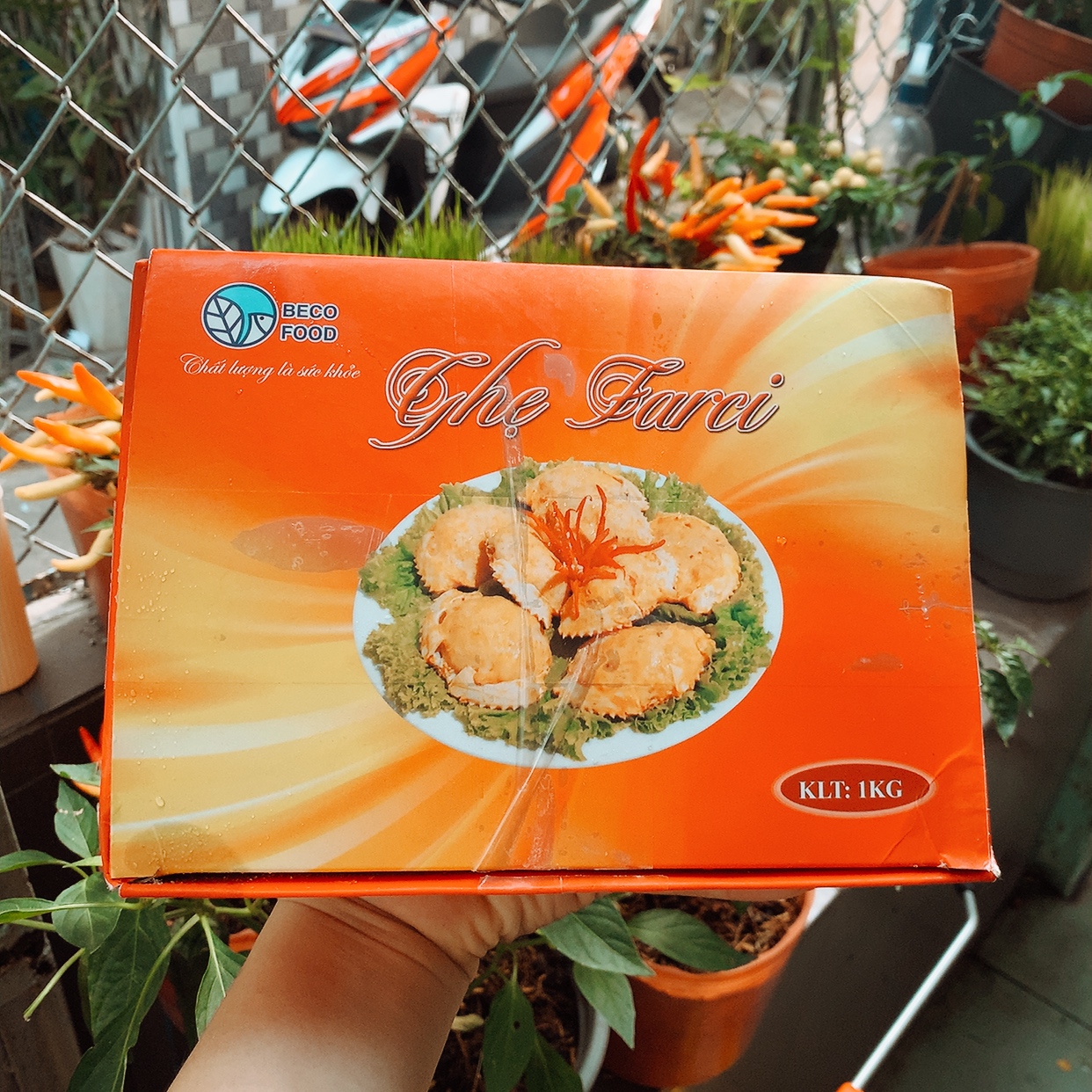 Chả ghẹ Farci siêu ngon hộp 24 mai 1kg