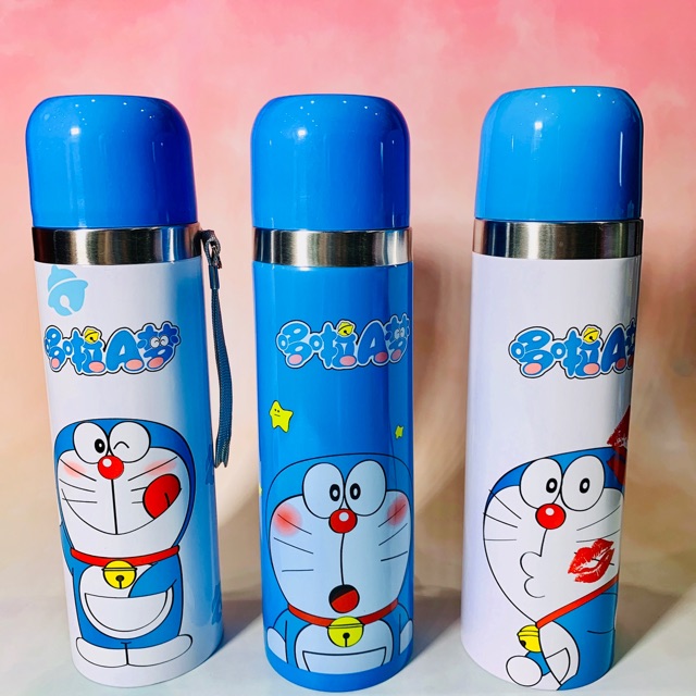 Bình giữ nhiệt Doremon đáng yêu dung tích 500ml