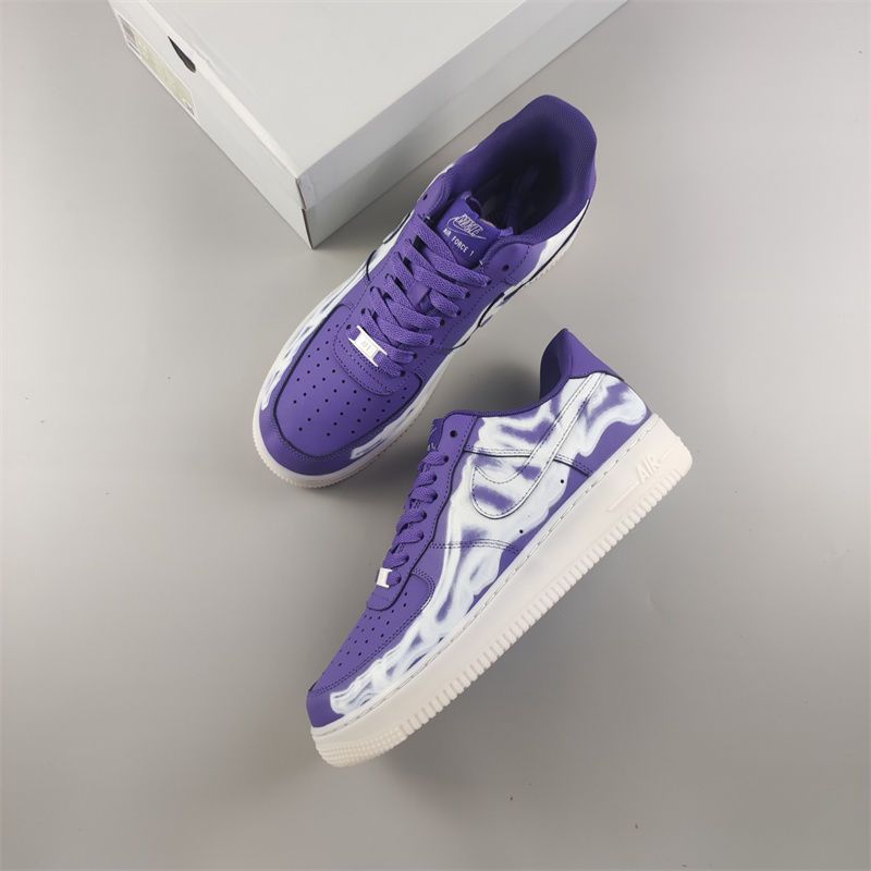 2023 New HOT  ΝΙΚΕ A F 1 Low Bone series Halloween Dạ Quang Thường Ngày Giày Thể Thao Nam Nữ Dễ Phối Thường Ngày Giày Đế Bằng {Fr
