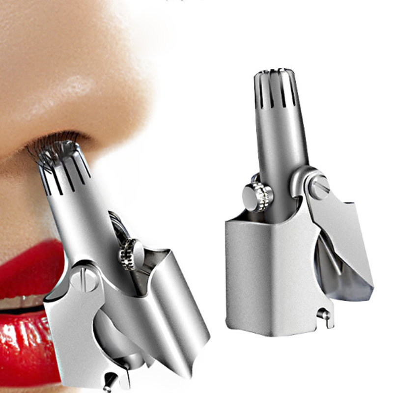 Dụng Cụ Cắt Tỉa Lông Mũi KEMEI TL222 Bằng Thép Không Gĩ Cao Cấp Máy Cắt Tỉa Lông Mũi Tiện Lợi