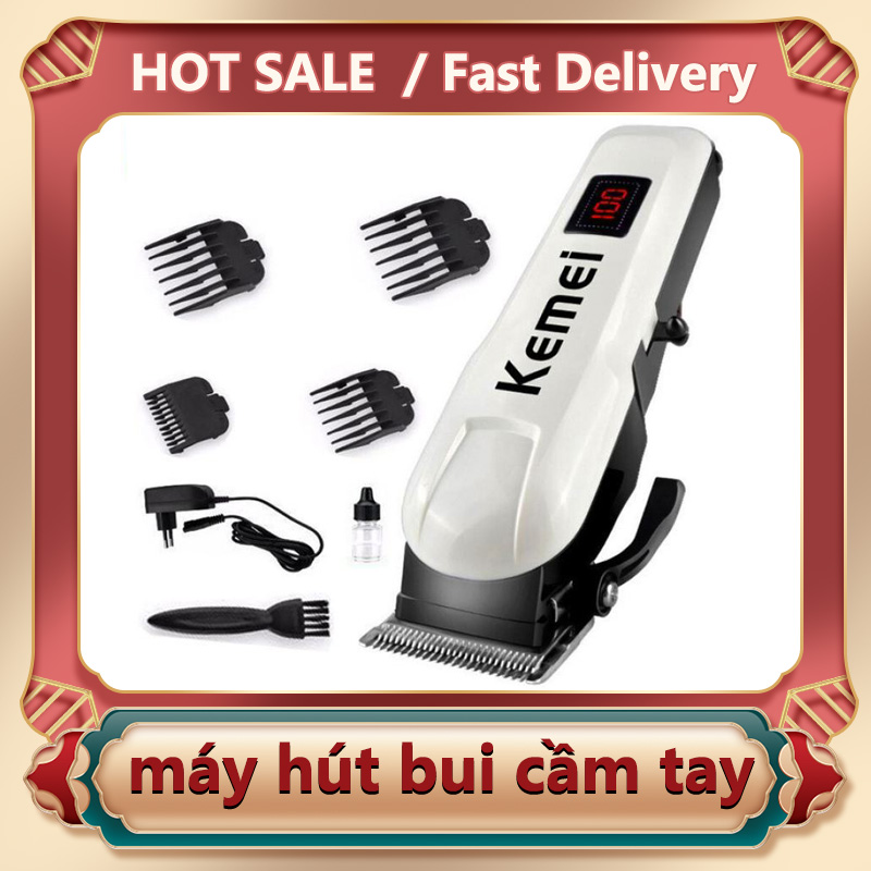 Tông đơ cắt tóc không dây chuyên nghiệp kemei km- 809a - tông đơ cắt tóc cao cấp,tông đơ cắt tóc trẻ em, bảo hành