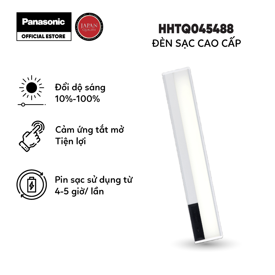 Đèn đa năng PANASONIC có pin 6w tiện dụng dễ dùng HHTQ045488