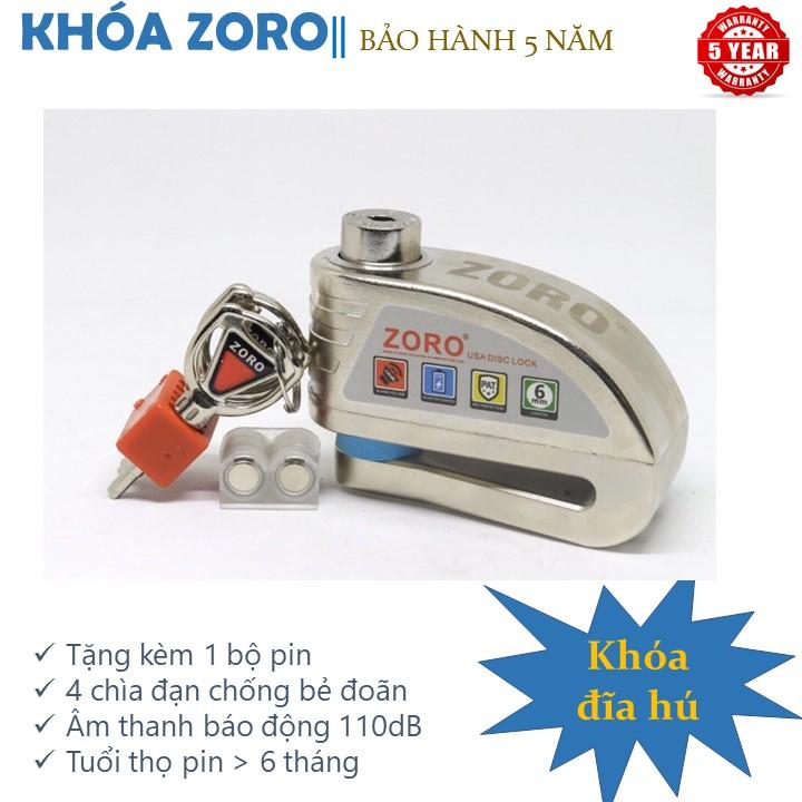 Khóa đĩa báo động chống trộm Zoro