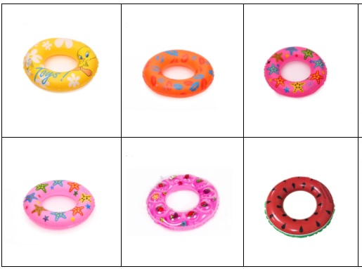 Phao bơi tròn nhiều kích cỡ - Phao tập bơi cho bé -  Smart Baby