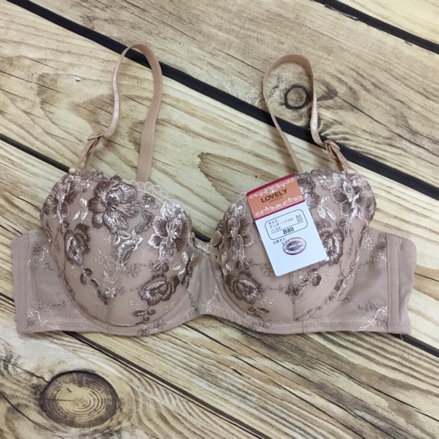 Áo ngực ren Lovely không mút,có gọng hàng Việt Nam xuất khẩu Nhật 001