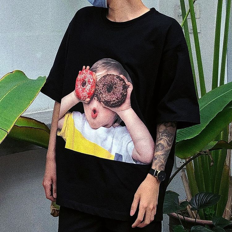 Áo adlv donut chu mỏ - hàng chính hãng 100%