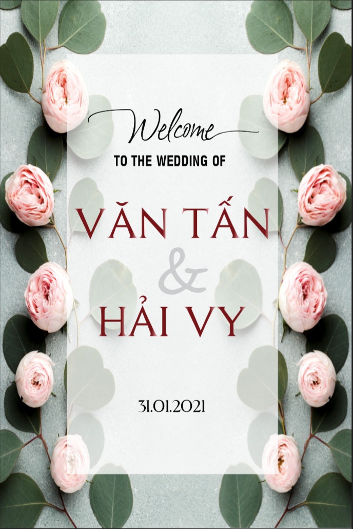 BẢNG CƯỚI LỄ VU QUY_LỄ THÀNH HÔN  TÊN CÔ DÂU CHÚ RỂ TRANG TRÍ ĐÁM CƯỚI