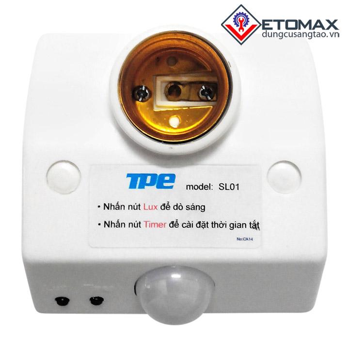 Đui đèn cảm biến chuyển động tpe sl01