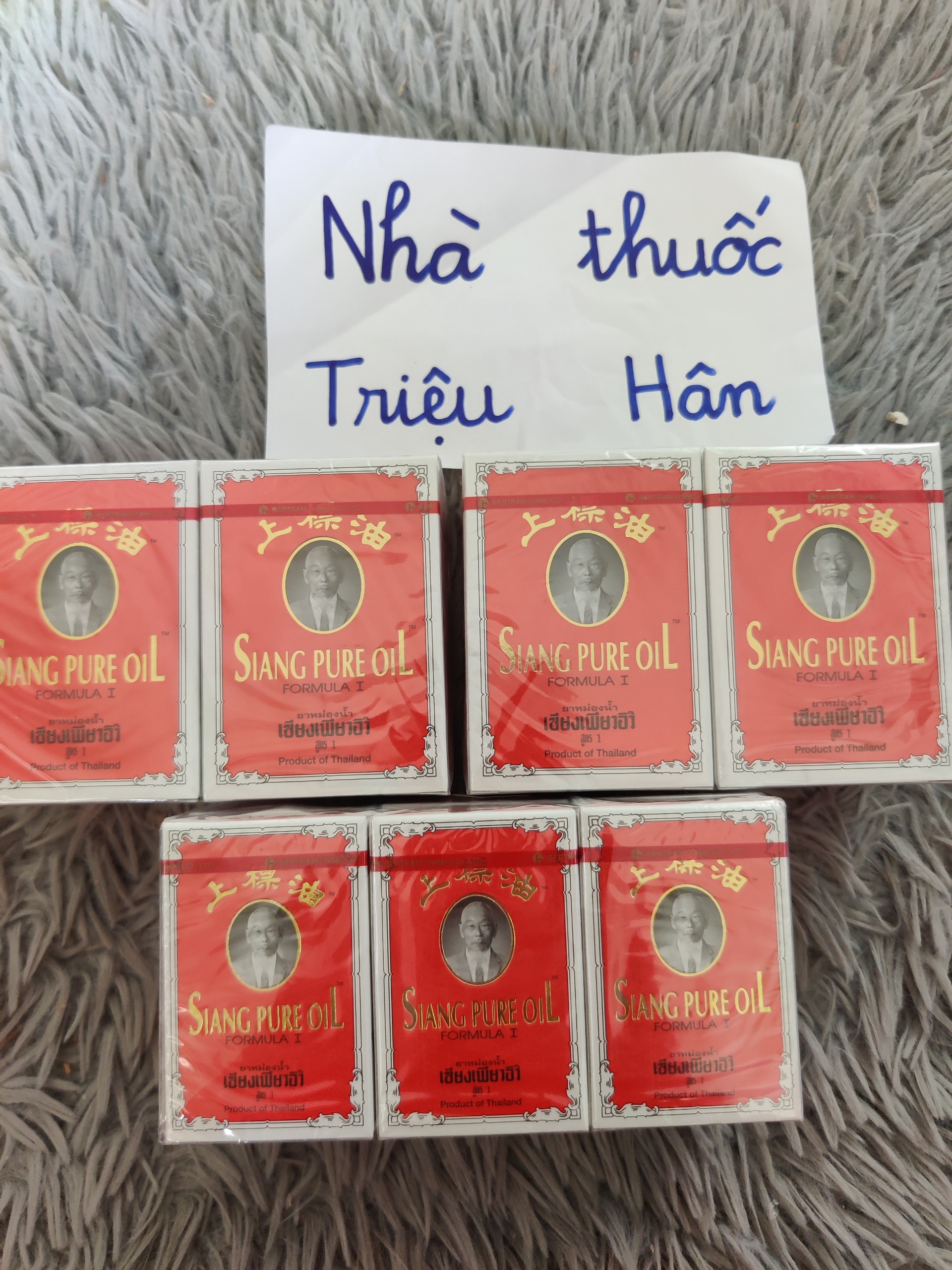 Dầu thái đỏ cam kết chính hãng