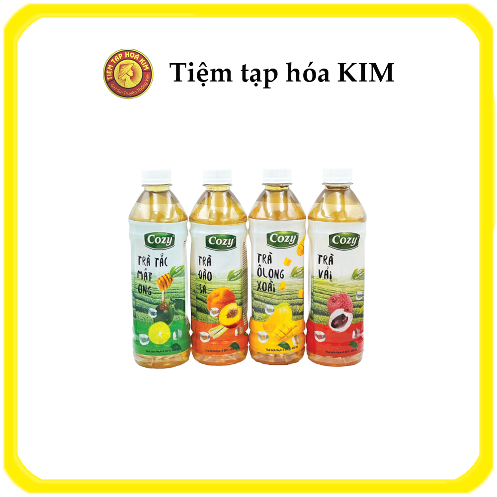 Trà hoa quả Cozy chai 455ml