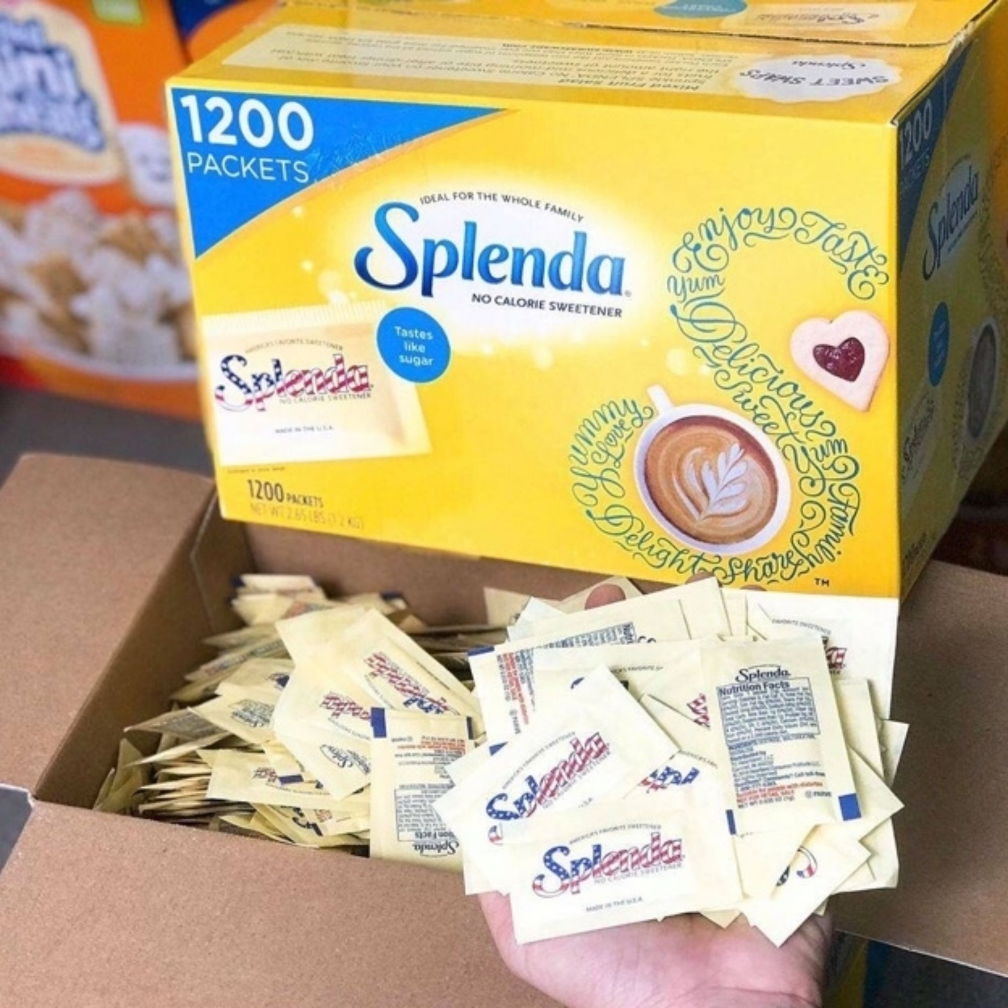 Sét 30 gói đường ăn kiêng Splenda