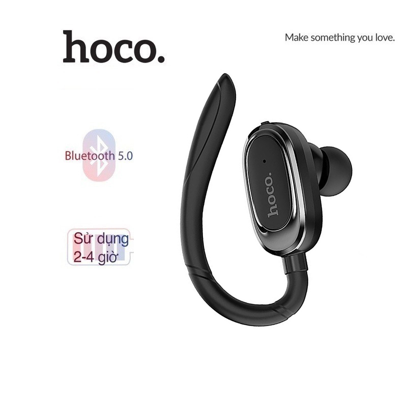 Tai nghe Bluetooth V5.0 Hoco E26 Plus pin 50mAh thiết kế nhỏ gọn đệm tai bằng cao su