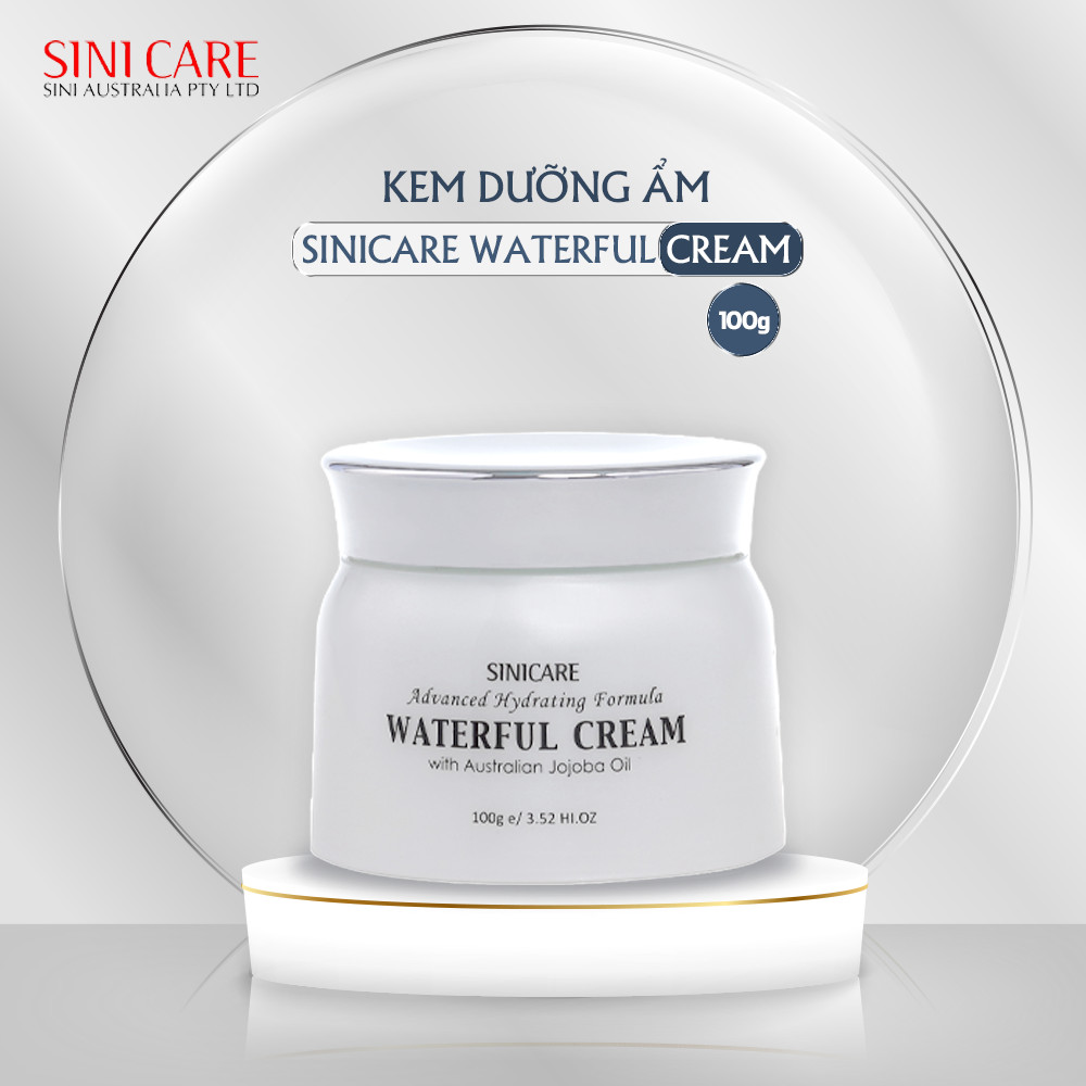 Kem cấp ẩm, cân bằng dầu SINICARE Waterful Cream With Australian Jojoba Oil 100ml