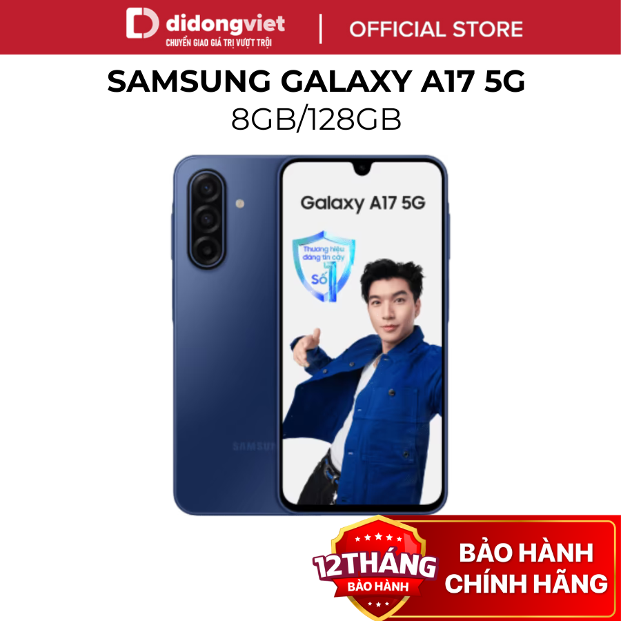 Samsung Galaxy A37 5g 8Gb Phone | 128Gb - Full Hd+ Super Super Amoled Plus 6.7" Screen - Exynos 1480 - 5000 Mah Battery - Ip68 Water Resistance Standard - Exclusive 2-Year Warranty