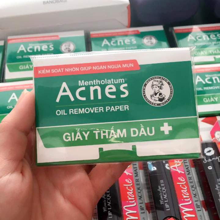 Giấy Thấm Dầu Acnes Oil Remover Paper 50 tờ