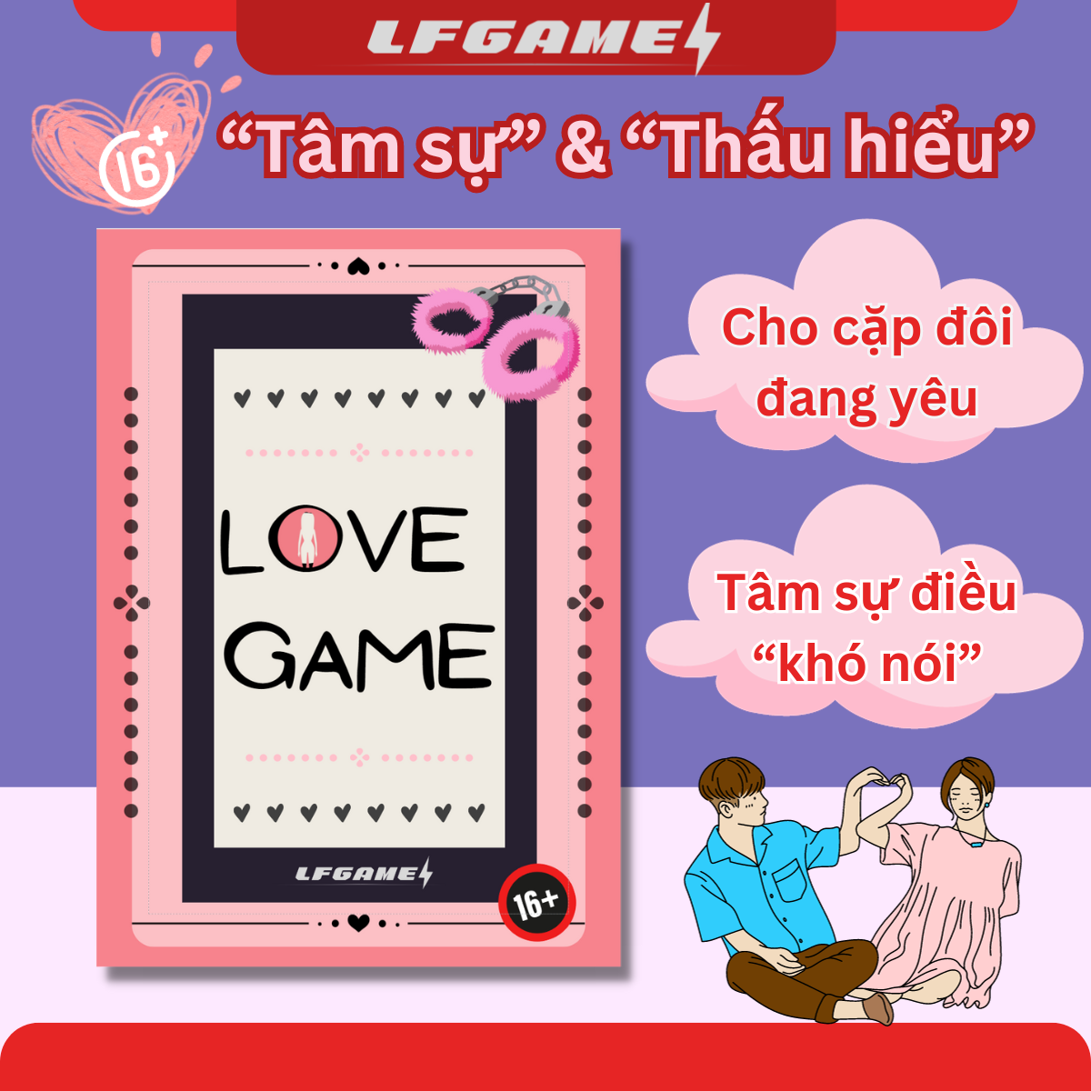 Bộ bài tình yêu thấu hiểu love game boardgame card game our memories gắn kết thấu hiểu dành cho cặp đôi