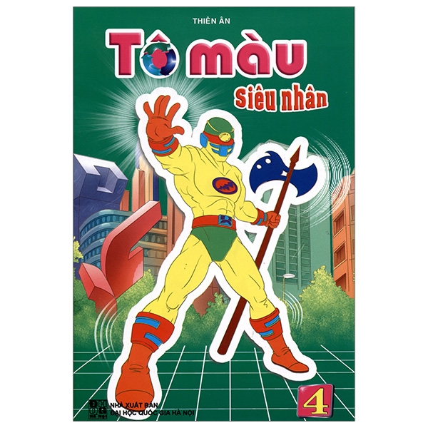 Fahasa - tập tô màu - siêu nhân 4