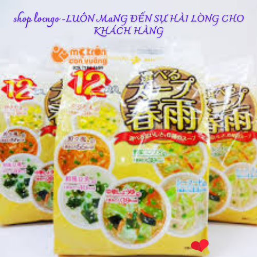Miến ăn liền lục vị HIKARI 12 vắt Nhật Bản  by Shop LocNgo
