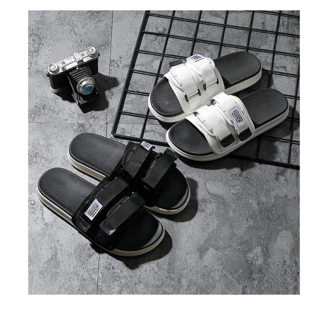 Dép đi biển thời trang nam và nữ cực hot 2021 - Dép có 2 màu đẹp