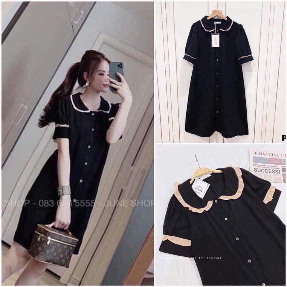 Đầm bầu công sở,Kiểu Dáng Năng Động Trẻ Trung Cho Bạn Thoải Mái Vận Động.free Size Cho Các Mẹ Từ 45-70kg