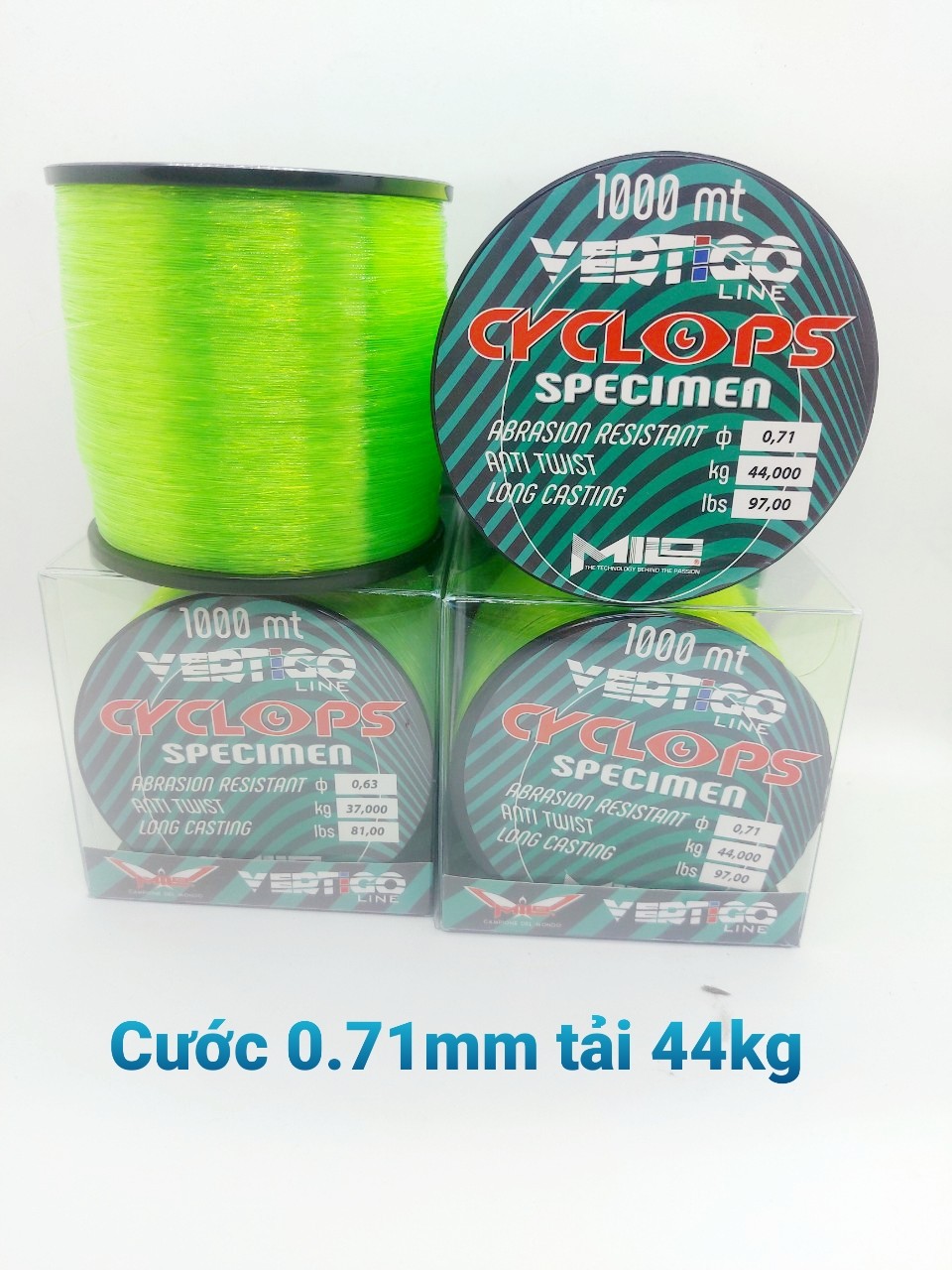 DÂY CƯỚC CÂU CÁ NHẬT BẢN DÀI 1000M CHUYÊN CÁ KHỦNG TÓM NHO