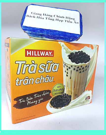 Trà sữa trân châu hillway hộp: vị truyền thống 260g vị xoài 230g