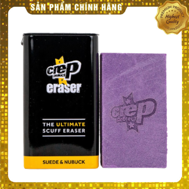 Gôm tẩy da lộn, da nubuck crep protect eraser giúp làm sạch, sáng bóng giày