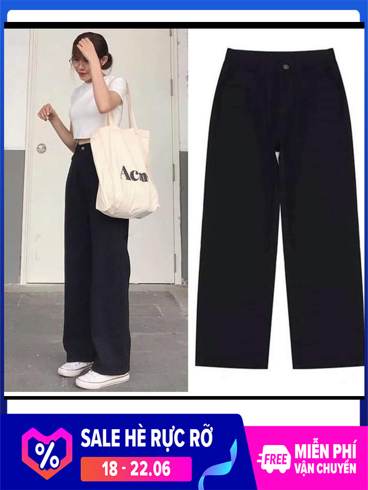 [HCM][ PHONG PHANH BỤI TRẦN!! ] QUẦN TÂY ỐNG RỘNG NỮ CAO CẤP NITI DÀI CỰC THỜI THƯỢNG CỰC HOT-NL12309