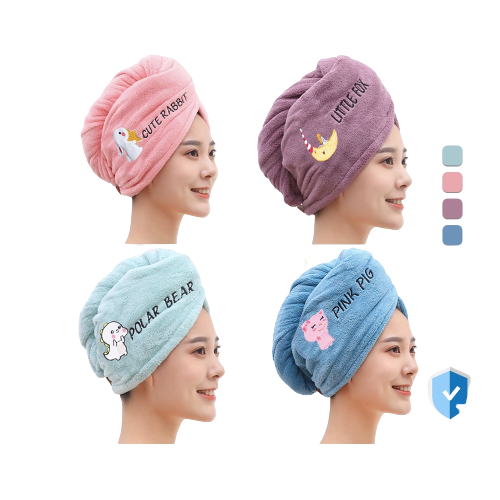 Khăn ủ tóc, sấy tóc nhanh khô thấm hút nước cực tốt