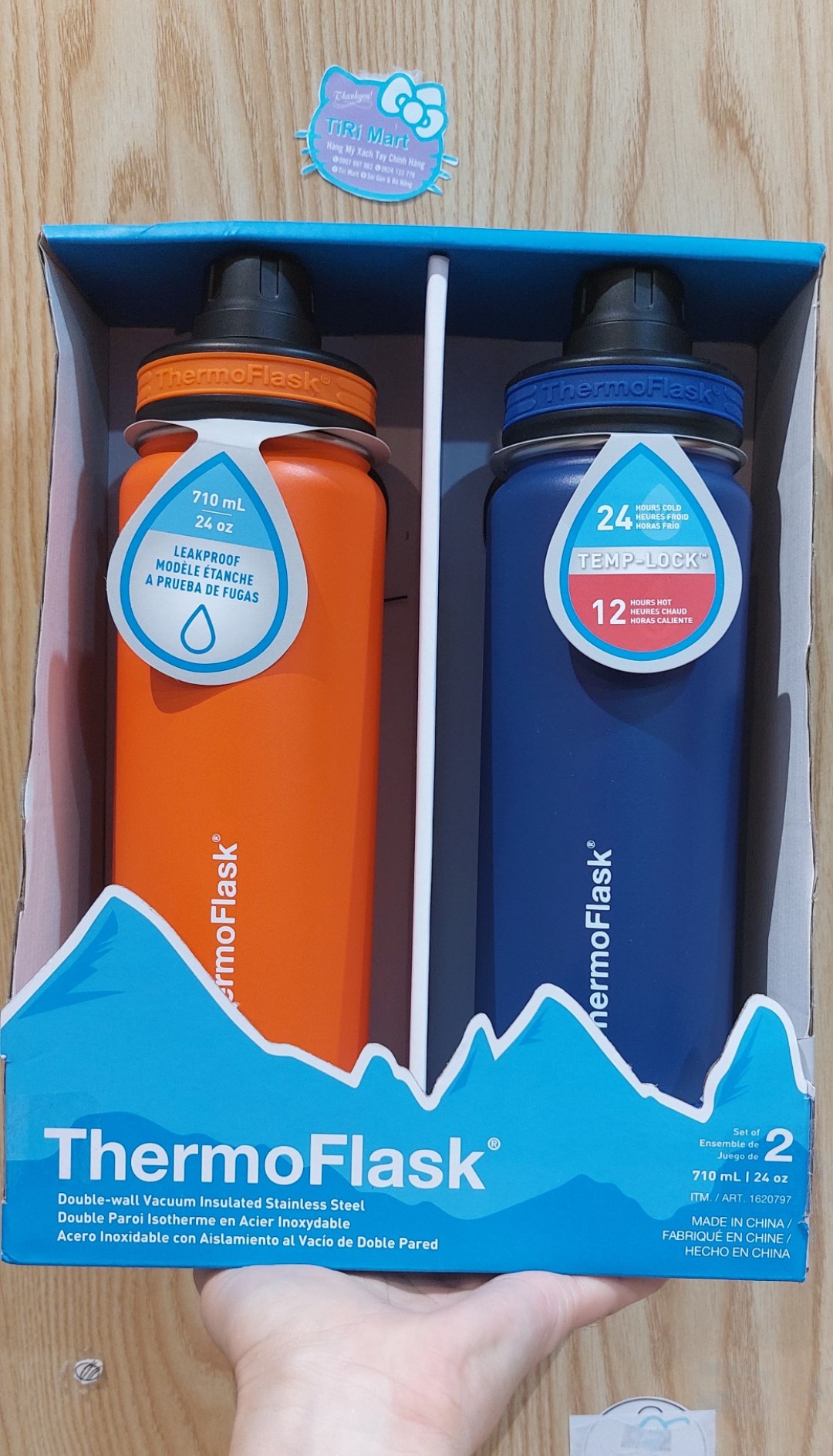 Bình giữ nhiệt thermoflask 710ml, mẫu mới 2023 .