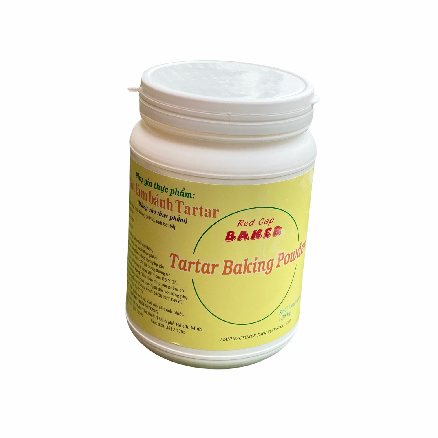 Bột bông lòng trắng trứng Cream of Tartar - Bột Tartar 1.35kg