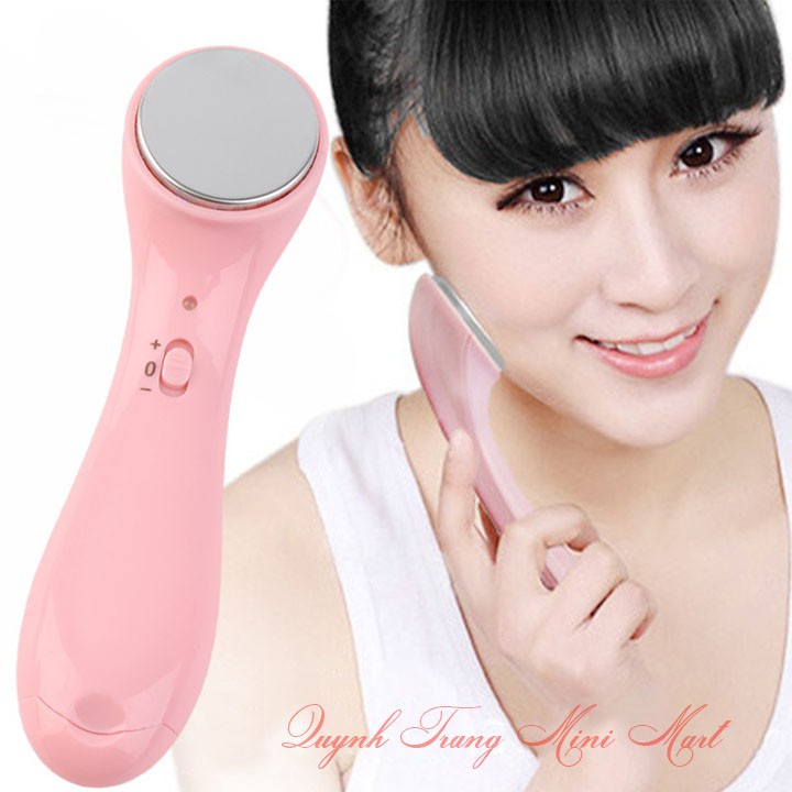 Máy rung mát xa mặt ion mini tinh chất thẩm thấu sâu