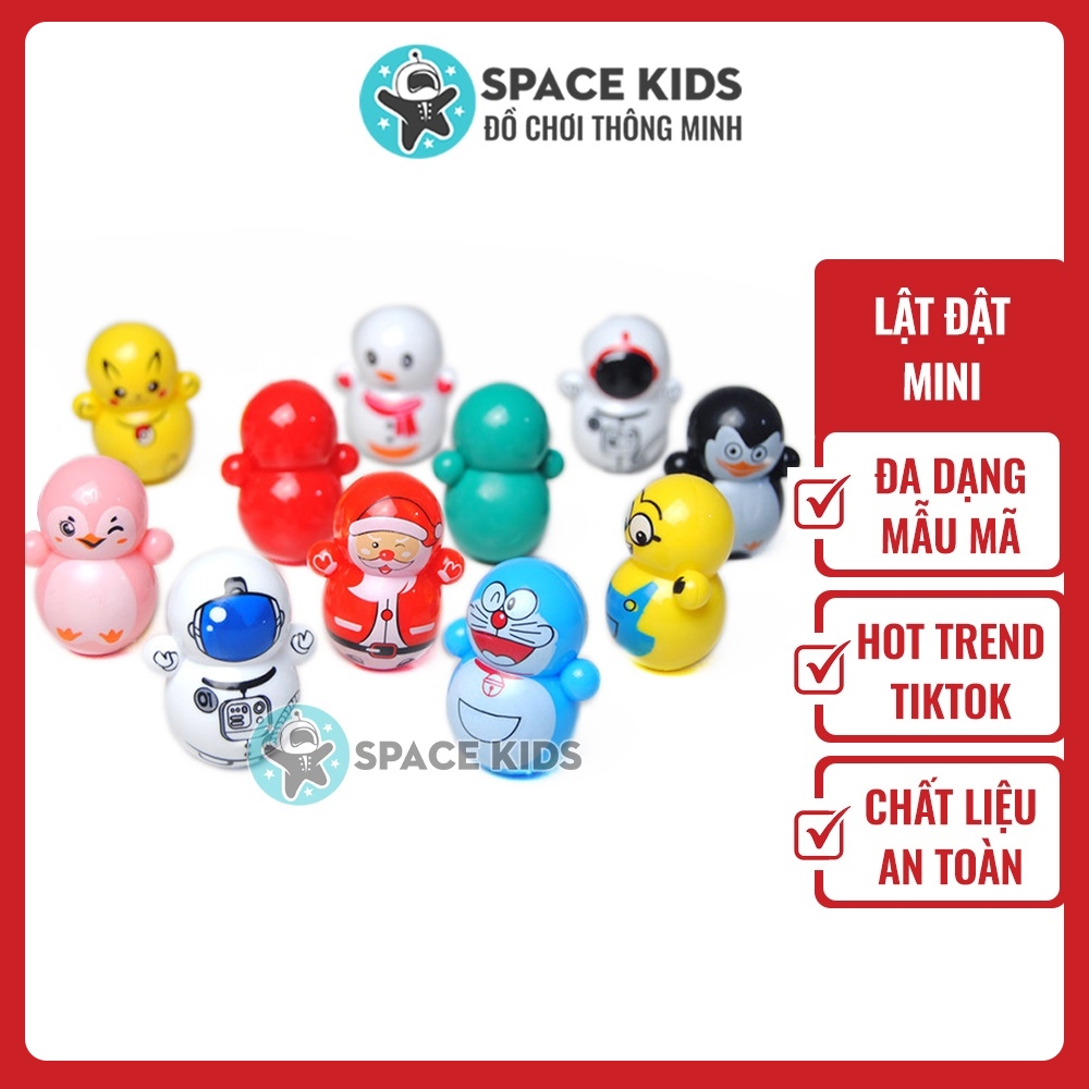 Lật đật mini, lật đật squid game, doreamon, lật đật ngộ nghĩnh cho bé, Đồ chơi trẻ em HOT TREND