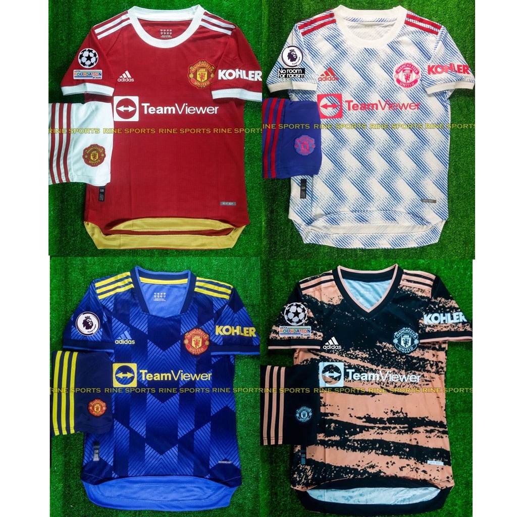 ✎ Hàng Thailand Super Bộ Áo bóng đá MU - Manchester United 2021 - 2022 chuẩn thi đấu