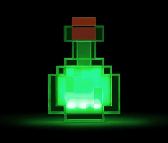 [HCM]Bottle Minecraft phát sáng đổi màu