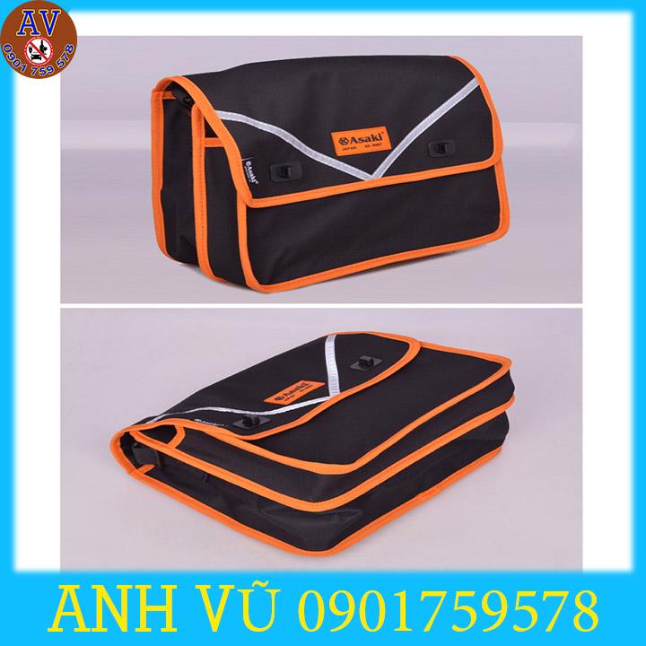 Túi đeo vai đựng dụng cụ đồ nghề asaki ak -9987